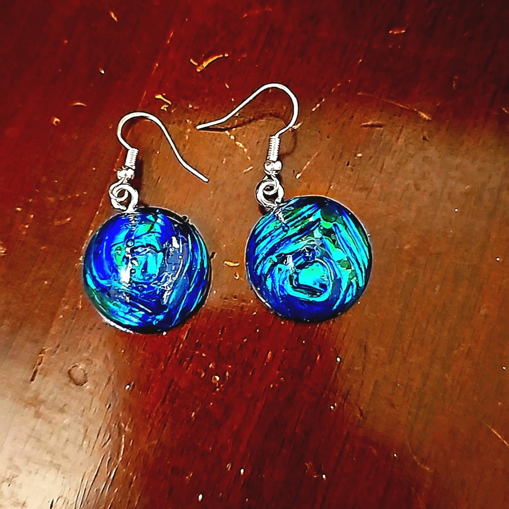 Earrings.